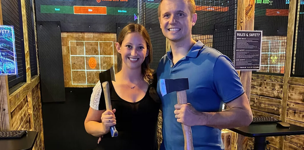 Stratosphere Social axe throwing, bowling and arcade in Eldersburg, MD